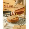 imageKatbite 200Pcs 9 Inch Parchment Paper Rounds Unbleached ampamp Nonstick Precut Parchment Circles for Cheesecake Spring Pans StorageFreezing Hamburger Patties8inch200Unbleached