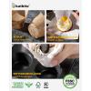 imageKatbite Tulip Cupcake Liners Holders 200PCS Muffin Baking Cups Cupcake Wrapper for Party Wedding Birthday ChristmasBrownWhite