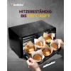 imageKatbite Tulip Cupcake Liners Holders 200PCS Muffin Baking Cups Cupcake Wrapper for Party Wedding Birthday ChristmasBrownWhite