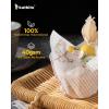 imageKatbite Tulip Cupcake Liners Holders 200PCS Muffin Baking Cups Cupcake Wrapper for Party Wedding Birthday ChristmasBrownWhite