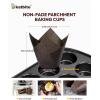 imageKatbite Tulip Cupcake Liners Holders 200PCS Muffin Baking Cups Cupcake Wrapper for Party Wedding Birthday ChristmasCoffee