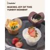 imageKatbite Tulip Cupcake Liners Holders 200PCS Muffin Baking Cups Cupcake Wrapper for Party Wedding Birthday ChristmasLotusMulti