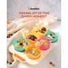 imageKatbite Tulip Cupcake Liners Holders 200PCS Muffin Baking Cups Cupcake Wrapper for Party Wedding Birthday ChristmasMulticolor
