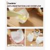 imageKatbite Tulip Cupcake Liners Holders 200PCS Muffin Baking Cups Cupcake Wrapper for Party Wedding Birthday ChristmasWhite