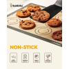 imageSilicone Baking Mat Katbite Large Baking Mat Set of 32 Half Sheets Mats 11 58quot x 16 12quot  1 Quarter Baking Sheets Reusable ampamp Nonstick Bakeware Mats for Cookies Macarons Bread and PastryGray 5 Pack