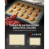 imageSilicone Baking Mat Katbite Large Baking Mat Set of 32 Half Sheets Mats 11 58quot x 16 12quot  1 Quarter Baking Sheets Reusable ampamp Nonstick Bakeware Mats for Cookies Macarons Bread and PastryGray