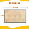 imageSilicone Baking Mat Katbite Large Baking Mat Set of 32 Half Sheets Mats 11 58quot x 16 12quot  1 Quarter Baking Sheets Reusable ampamp Nonstick Bakeware Mats for Cookies Macarons Bread and Pastry26 x 16