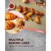 imageSilicone Baking Mat Katbite Large Baking Mat Set of 32 Half Sheets Mats 11 58quot x 16 12quot  1 Quarter Baking Sheets Reusable ampamp Nonstick Bakeware Mats for Cookies Macarons Bread and PastryPink
