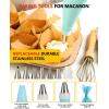imageSilicone Baking Mat Katbite Large Baking Mat Set of 32 Half Sheets Mats 11 58quot x 16 12quot  1 Quarter Baking Sheets Reusable ampamp Nonstick Bakeware Mats for Cookies Macarons Bread and Pastry2Pack