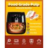 imageKatbite 150PCS 9 Inch Air Fryer Liners for 69 QT Basket Air Fryer Disposable Paper Liner Large Non Stick Air fryer Liner Made of Food Grade Parchment Paper