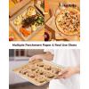 imageKatbite 200 Pcs Parchment Paper Sheets Performance Series 12x16IN Ultrastrong ampamp Katbite 200Pcs 12x16 In Unbleached Parchment Paper for Baking Advanced Series