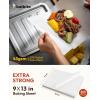 imageKatbite 200PCS 12x16 In Heavy Duty Flat Parchment Paper Parchment Paper Sheets for Baking Cookies Cooking Frying Air Fryer Grilling Rack Oven12x16 InchAdvanced Series9x13