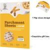 imageKatbite 200PCS 12x16 In Heavy Duty Flat Parchment Paper Parchment Paper Sheets for Baking Cookies Cooking Frying Air Fryer Grilling Rack Oven12x16 InchAdvanced Series12x1646