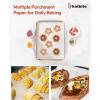imageKatbite 200PCS 12x16 In Heavy Duty Flat Parchment Paper Parchment Paper Sheets for Baking Cookies Cooking Frying Air Fryer Grilling Rack Oven12x16 InchAdvanced Series16x24