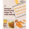 imageKatbite 200PCS 12x16 In Heavy Duty Flat Parchment Paper Parchment Paper Sheets for Baking Cookies Cooking Frying Air Fryer Grilling Rack Oven12x16 InchAdvanced Series12x16
