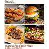 imageKatbite 200Pcs 9x13 inch Heavy Duty Unbleached Parchment Paper Parchment Paper Sheets for Baking Cookies Cooking Frying Air Fryer Grilling Rack Oven9x13 Inch9x13350