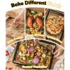 imageKatbite 200Pcs 9x13 inch Heavy Duty Unbleached Parchment Paper Parchment Paper Sheets for Baking Cookies Cooking Frying Air Fryer Grilling Rack Oven9x13 Inch18x26200