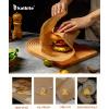 imageKatbite 200Pcs 9x13 inch Heavy Duty Unbleached Parchment Paper Parchment Paper Sheets for Baking Cookies Cooking Frying Air Fryer Grilling Rack Oven9x13 Inch12x16400