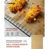 imageKatbite Air Fryer Parchment Paper Liners 180cs Airfryer Liners Disposable 9x11 Inch Perforated Parchment Paper Sheets Basket Liner Accessories For Toaster ovenAir Fryer Fit Cuisinart Ninja Foodi9x11 Inch 180 Pcs