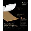 imageKatbite Aluminum Foil Roll Heavy Duty 12inx150ft 30 Micron Thick Strong Foils Aluminum Roll with Cutter for Home Cooking Catering Grilling150Sqft12IN x 60FT60SQFT