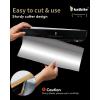 imageKatbite Aluminum Foil Roll Heavy Duty 12inx150ft 30 Micron Thick Strong Foils Aluminum Roll with Cutter for Home Cooking Catering Grilling150Sqft12IN x 60FT60SQFT