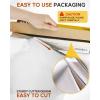 imageKatbite Aluminum Foil Roll Heavy Duty 12inx150ft 30 Micron Thick Strong Foils Aluminum Roll with Cutter for Home Cooking Catering Grilling150Sqft12inX150Ft150SQFT