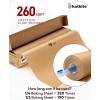 imageKatbite Heavy Duty Parchment Paper Roll for Baking 15 in x 210 ft 260 SqFt Baking Paper with Slide Cutter Easy to Cut ampamp Nonstick Cooking Paper for Bread Cookies Air Fryer Steaming Grilling