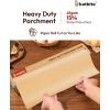 imageKatbite Heavy Duty Parchment Paper Roll for Baking 15 in x 210 ft 260 SqFt Baking Paper with Slide Cutter Easy to Cut ampamp Nonstick Cooking Paper for Bread Cookies Air Fryer Steaming Grilling
