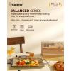 imageKatbite Unbleached Parchment Paper Roll 15in x 242ft 300 SqFt NonStick with Serrated Cutter for Baking Cooking Air FryerBrown