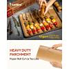 imageKatbite Unbleached Parchment Paper Roll 15in x 242ft 300 SqFt NonStick with Serrated Cutter for Baking Cooking Air FryerBrown