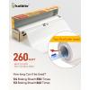 imageKatbite Unbleached Parchment Paper Roll 15in x 242ft 300 SqFt NonStick with Serrated Cutter for Baking Cooking Air FryerWhite