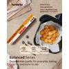imageKatbite Unbleached Parchment Paper Roll 15in x 242ft 300 SqFt NonStick with Serrated Cutter for Baking Cooking Air FryerWhite