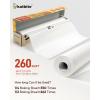 imageKatbite Unbleached Parchment Paper Roll 15in x 242ft 300 SqFt NonStick with Serrated Cutter for Baking Cooking Air FryerWhite
