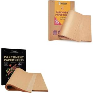 imageKatbite 200 Pcs Parchment Paper Sheets Performance Series 12x16IN Ultrastrong ampamp Katbite 200Pcs 12x16 In Unbleached Parchment Paper for Baking Advanced Series
