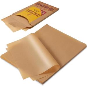 imageKatbite 200Pcs 9x13 inch Heavy Duty Unbleached Parchment Paper Parchment Paper Sheets for Baking Cookies Cooking Frying Air Fryer Grilling Rack Oven9x13 Inch12x1675