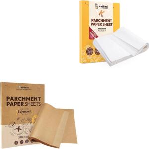 imageKatbite 220 Pcs Parchment Paper Sheets Balanced Series 12x16 Inches ampamp Katbite 200PCS 12x16 In Heavy Duty Flat Parchment Paper Advanced Series