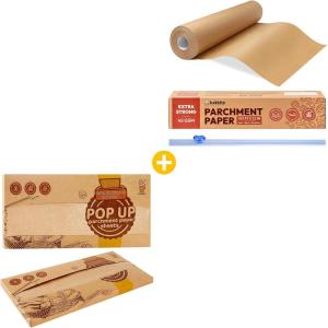 imagePop up parchment paper sheets 10x15 in ampamp Unbleached parchment paper roll 15 in