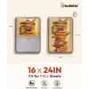 image300Pcs Patty Paper ampamp Full 16x24quot 100Pcs Baking Paper NonStick Precut Parchment Paper
