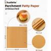image300Pcs Patty Paper ampamp Full 16x24quot 100Pcs Baking Paper NonStick Precut Parchment Paper