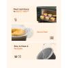 imageDisposable Ramekins with Lids  Katbite 60 Pack 5oz Aluminum Foil Cupcake Baking Cups Muffin Tins for Creme Brulee Desserts Baking  GoldBlack