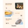 imageDisposable Ramekins with Lids  Katbite 60 Pack 5oz Aluminum Foil Cupcake Baking Cups Muffin Tins for Creme Brulee Desserts Baking  GoldSky Blue