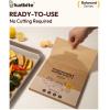 imageKatbite 200 Pcs Parchment Paper Square and Round