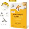imageKatbite 200PCS 12x16quot Parchment Paper ampamp Disposable Ramekins with Lids 60 Pack 5oz
