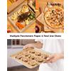imageKatbite 200Pcs 12x16 In Unbleached Parchment Paper ampamp Square Air Fryer Liners 8 inch 130pcs