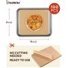 imageKatbite Air Fryer Disposable Paper Liners  Katbite 130 Pcs Parchment Paper Sheets