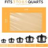 imageKatbite Crock Pot Liners Heavy Duty PopUp Slow Cooker Liners 13quot X 21quot Large Size Disposable Cooking Bags Regular Fits 385 Quarts Suitable for Oval ampamp Round ampamp Retangular Crock Pot 50 Count50 Count 13 X 21