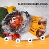 imageKatbite Crock Pot Liners Heavy Duty PopUp Slow Cooker Liners 13quot X 21quot Large Size Disposable Cooking Bags Regular Fits 385 Quarts Suitable for Oval ampamp Round ampamp Retangular Crock Pot 50 Count50 Count 13 X 21