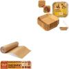 imageKatbite 15in x 242ft Unbleached Parchment Paper Roll ampamp Square Air Fryer Liners 8 inch 130pcs
