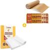 imageKatbite 200PCS 12x16 In Heavy Duty Flat Parchment Paper ampamp 2 Value Pack 15in x 242ft 300 SqFt Unbleached Parchment Paper Roll