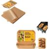 imageKatbite 200Pcs 9x13 inch Heavy Duty Unbleached Parchment Paper ampamp Katbite 100PCS Air Fryer Liners Disposable 8x55